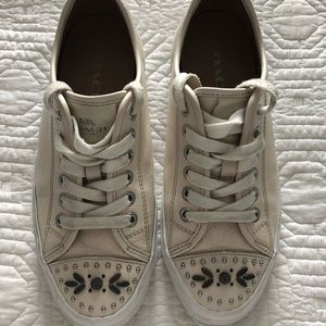 Coach leather sneakers size 37